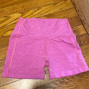 Pink alphalete shorts